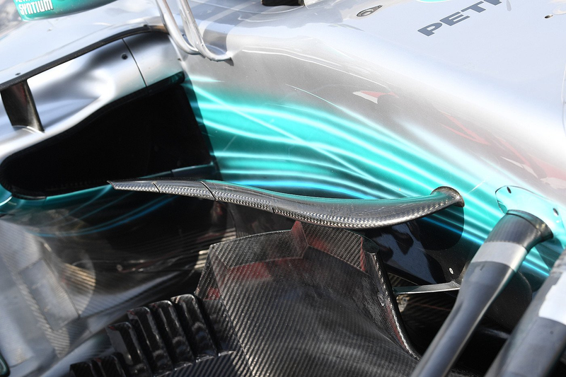“Mercedes #TechF1 details. #BahrainGP #F1" @PiusGasso